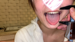 [個人]射擊NG美髮師的舌頭測量！美子