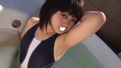 [Personal shooting of the main story] Uta-chan&#39;s armpit fetish in a swimsuit