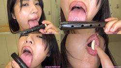 Aoi Mizutani - Recorder Licking and ****d to Smell it
