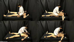 Queen Tickling Legend Queen Mahiro Tickled on her back until she loses consciousness [Scene 1]