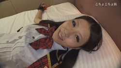 Tickle each other strikes of black hair long sensitive daughter AKB48 uniform Division
