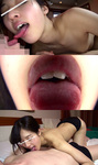 [Tongue fetish individual shot] Rurika&#39;s too erotic mouth and tongue