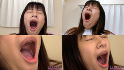 Face collapse! Cute Haruna Hana&#39;s yawning close-up! !
