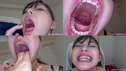 [Oral fetish] Usui Saryu&#39;s maniac oral observation and oral fetish play! [Swallowing]-