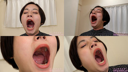 Face collapse! Yawning close-up of beautiful Kanna Hirai! !