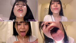 [舌头恋物癖吐恋物癖] Anka Suzune 的色情长舌头，吐口水，口臭熟练课程 1