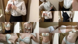 [Girls take their own] style amateur beauties taking off uniform underwear?