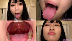 Kurumi Suzuka - Erotic Tongue and Mouth Showing