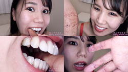 [Bite] Perfect alignment of teeth! Miho Tomii&#39;s strongest bite! ! Part 1