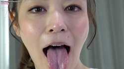 First half ① Completely subjective video of Mary Tachibana! Show your tongue! Mouthpiece! Dildo licking!