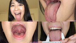 Haruna Ayane - Long Tongue and Mouth Showing